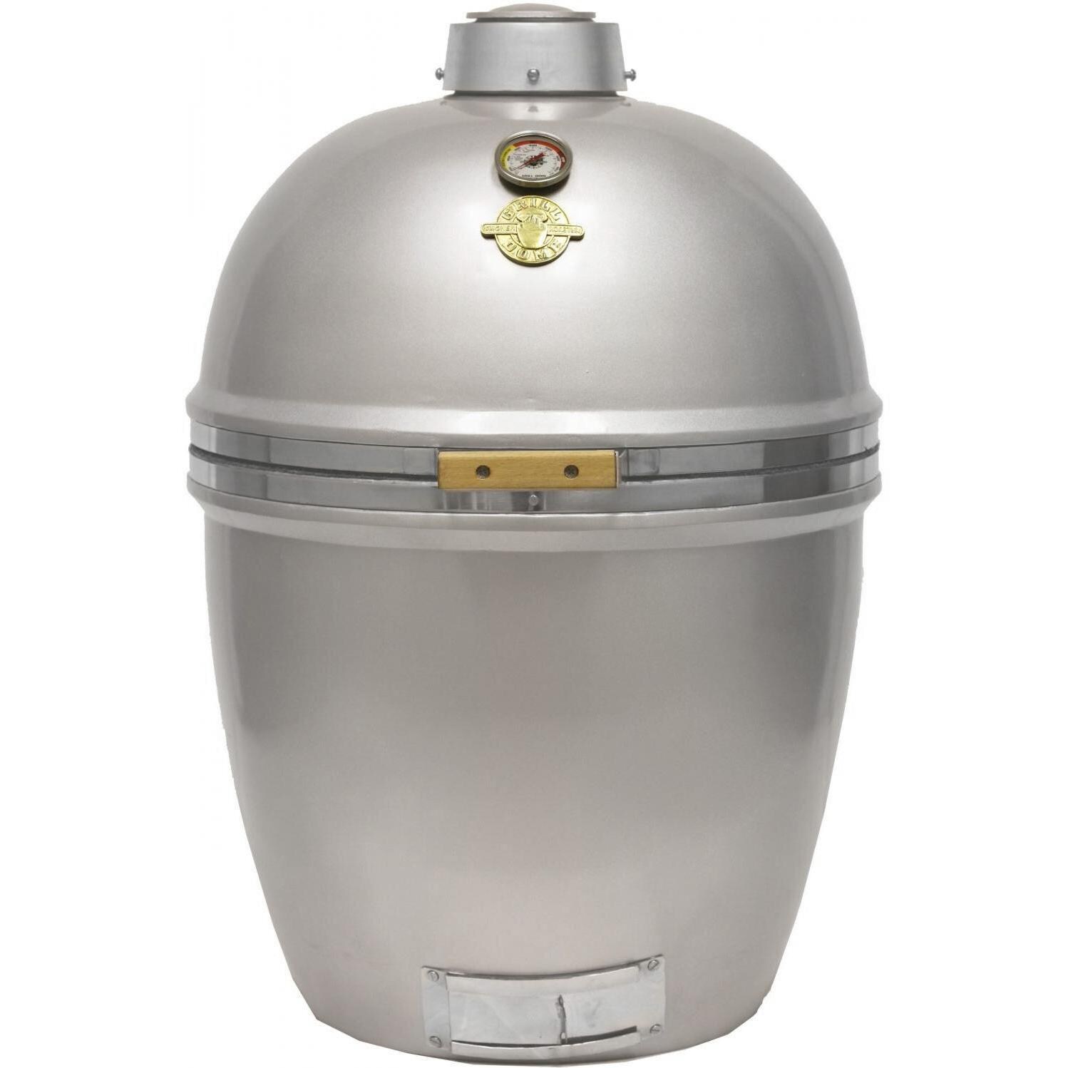 Grill Dome Infinity Series Large Kamado Grill Silver BBQ Guys