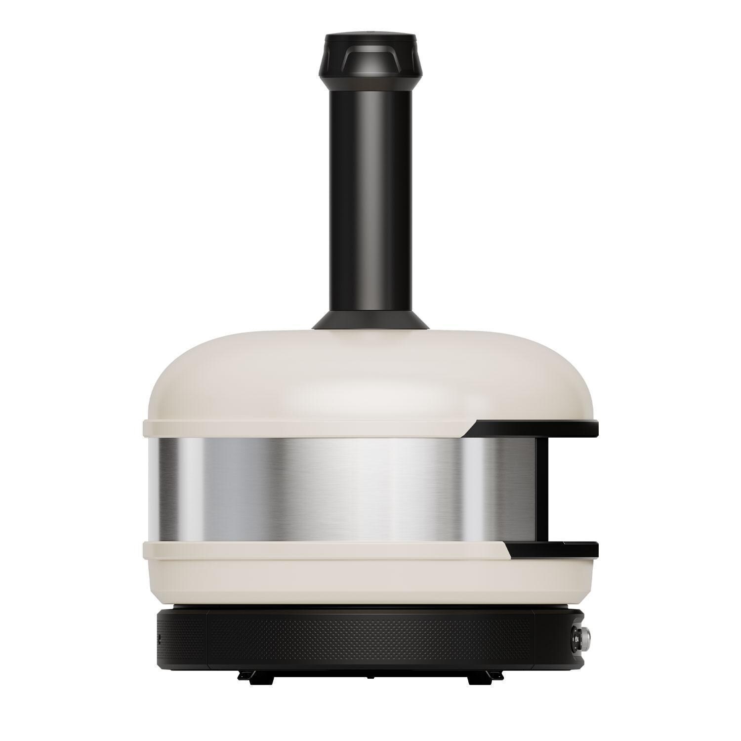 Gozney GMPBNUS1825 Dome XL Gen 2 Propane Pizza Oven - Bone - Left Side View - White Background thumbnail