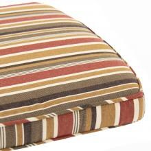 Sunbrella Brannon Redwood Medium Outdoor Replacement Seat Cushion W/ Piping By BBQGuys