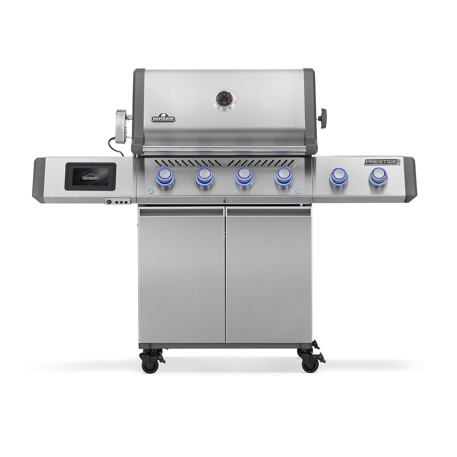 Napoleon PRO500VXRSIBPSS Prestige PRO 500 4 Burner Propane Grill w/ Smart Technology - White Background thumbnail