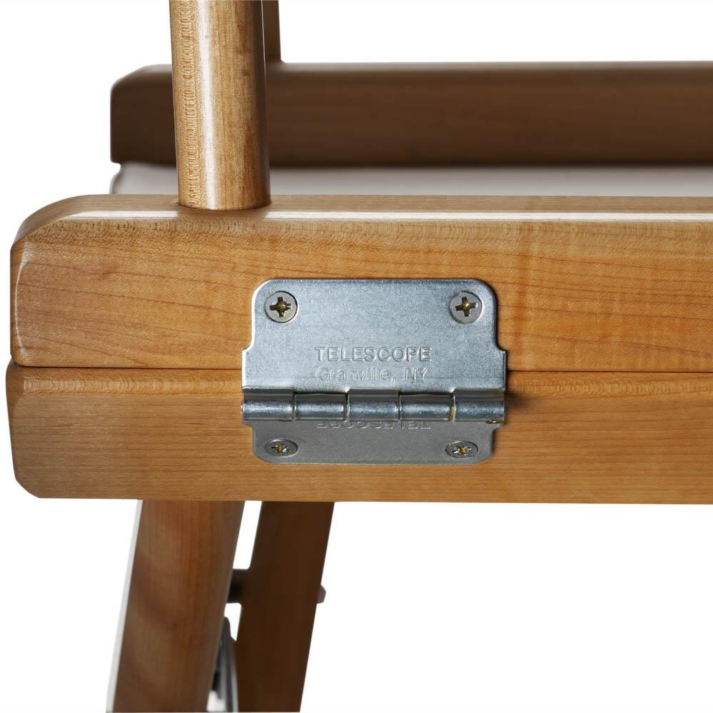 World Famous Counter Height Director Chair By Telescope Casual White