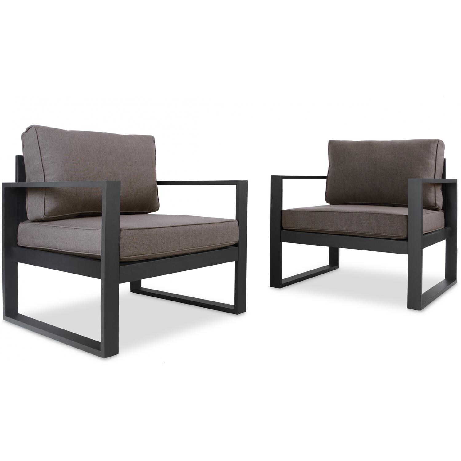 Real Flame Baltic Outdoor Club Chair - Set Of 2 - Two Chairs thumbnail
