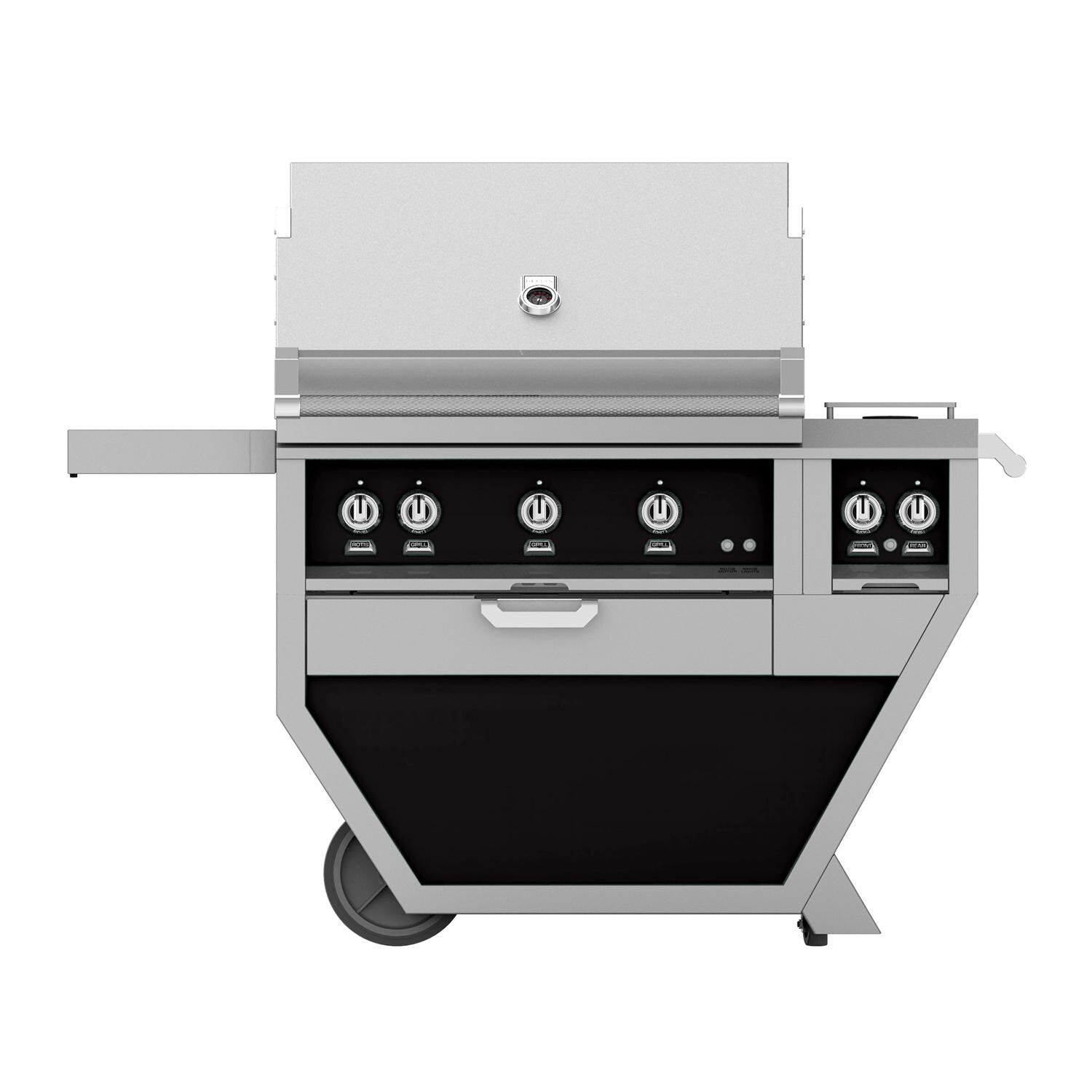 Hestan Deluxe 36Inch Natural Gas Grill W/ All Infrared Burners