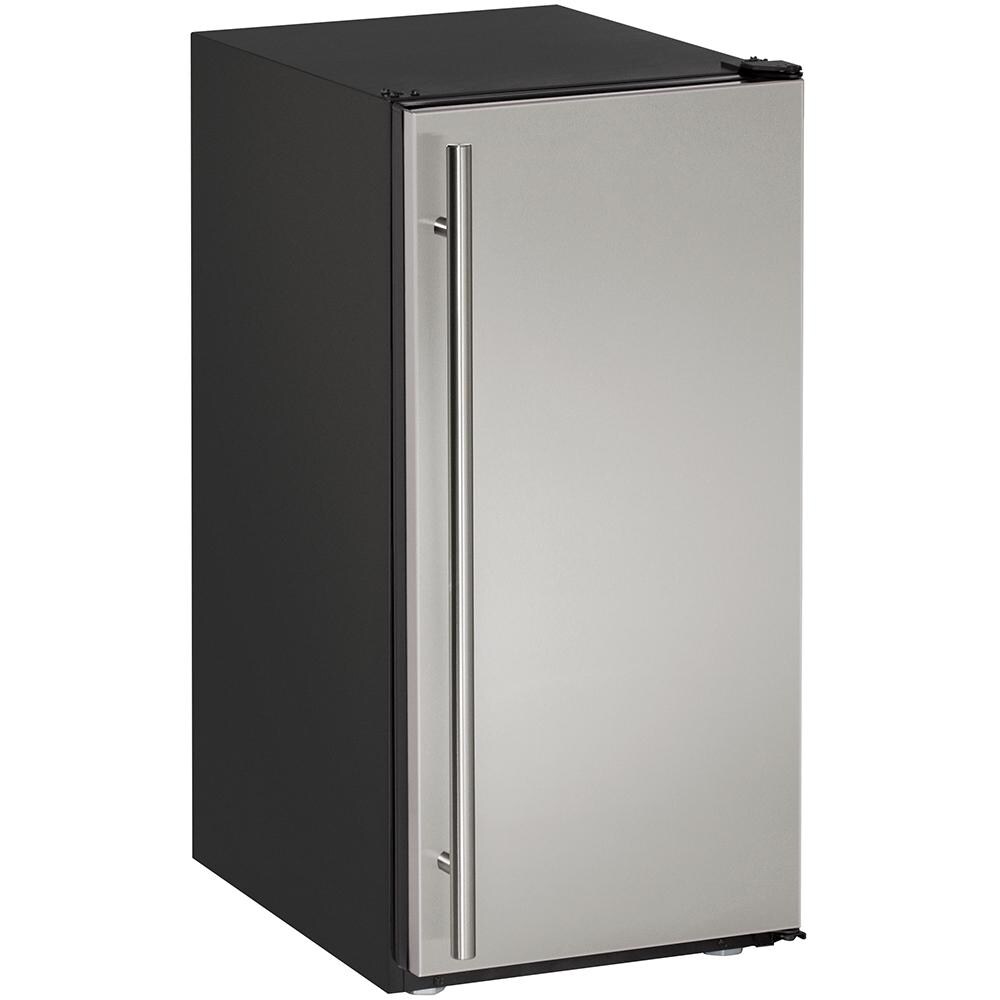 U-Line 15-Inch 25 Lb. Built-In / Freestanding ADA Compliant Ice Maker - Stainless Steel - U-ADA15IMS-00B thumbnail