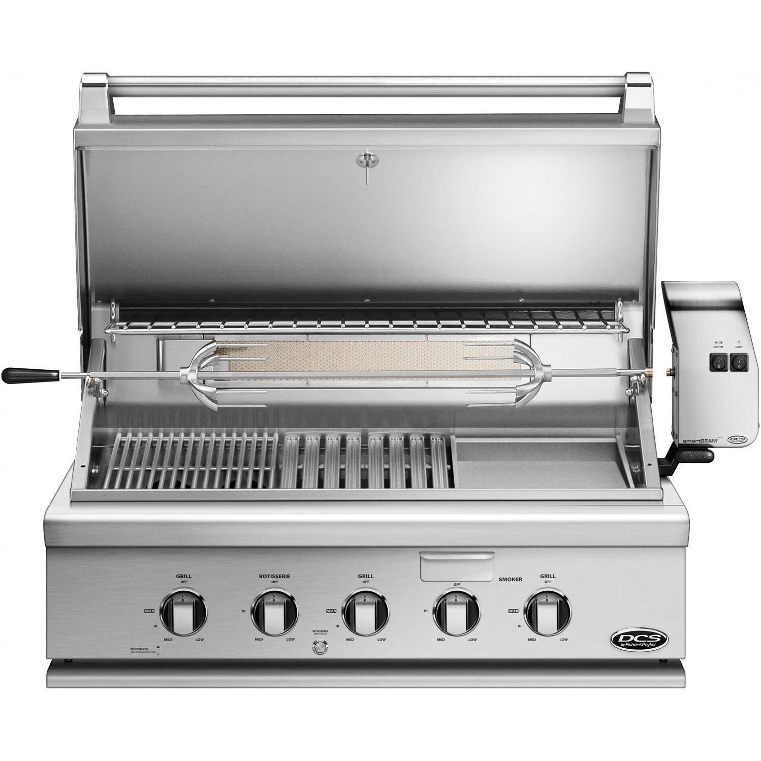 DCS Heritage 36Inch BuiltIn Propane Gas Grill With Infrared Burner