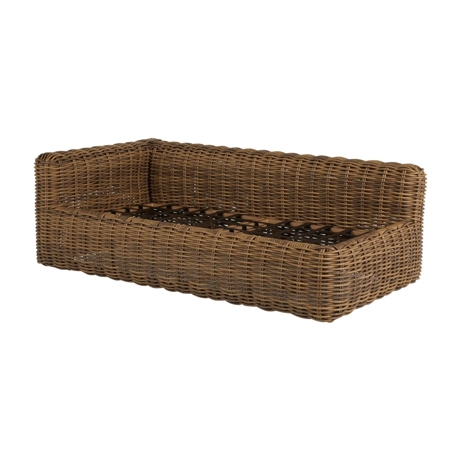 Summer Classics 339282+C774F664N Montecito Woven Left Arm Facing Loveseat - Frame thumbnail