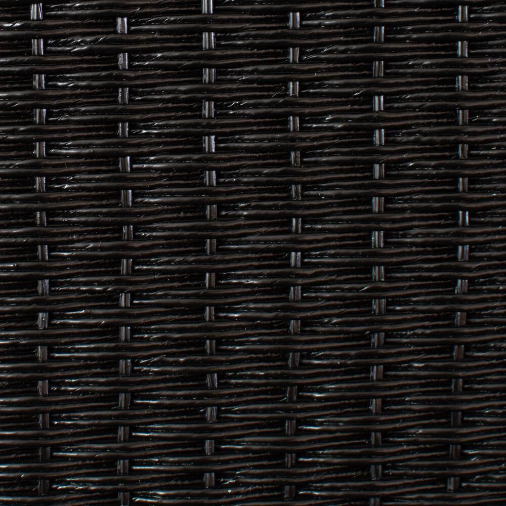 Lloyd Flanders Weekend Retreat Sofa in Ebony Finish W/ Demo Skyway Fabric - Frame Swatch thumbnail