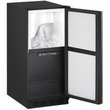 U-Line 1000 Series 15-Inch 60 Lb. Built-In Ice Maker With Drain Pump - Panel Ready - U-CLR1215INT-40B image