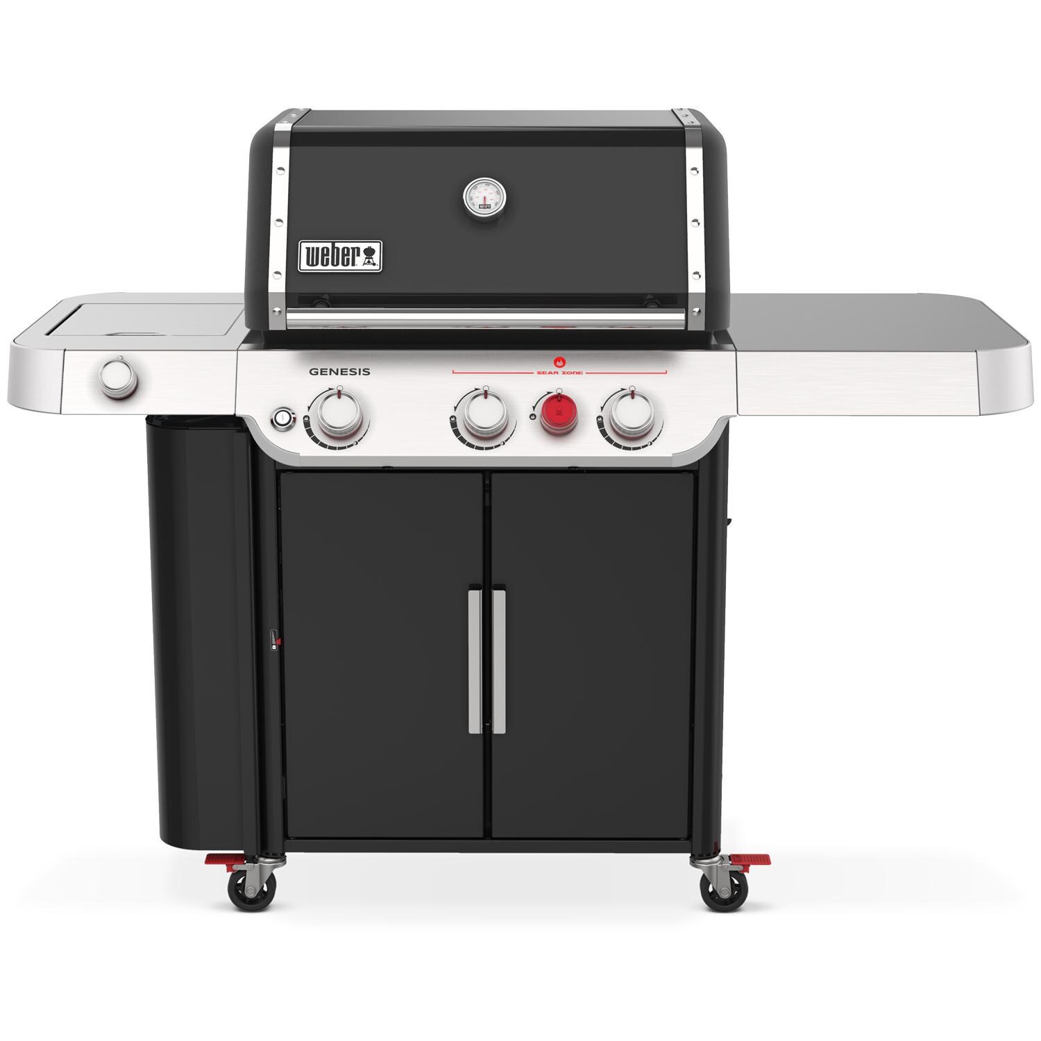 Weber GENESIS E-335 Propane Gas Grill with Sear Burner & Side Burner - Black - 35410001
