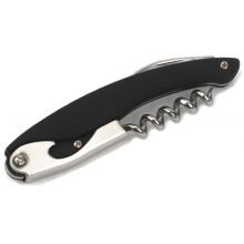 Stainless Steel Corkscrew With Soft-Grip Handle - Black image