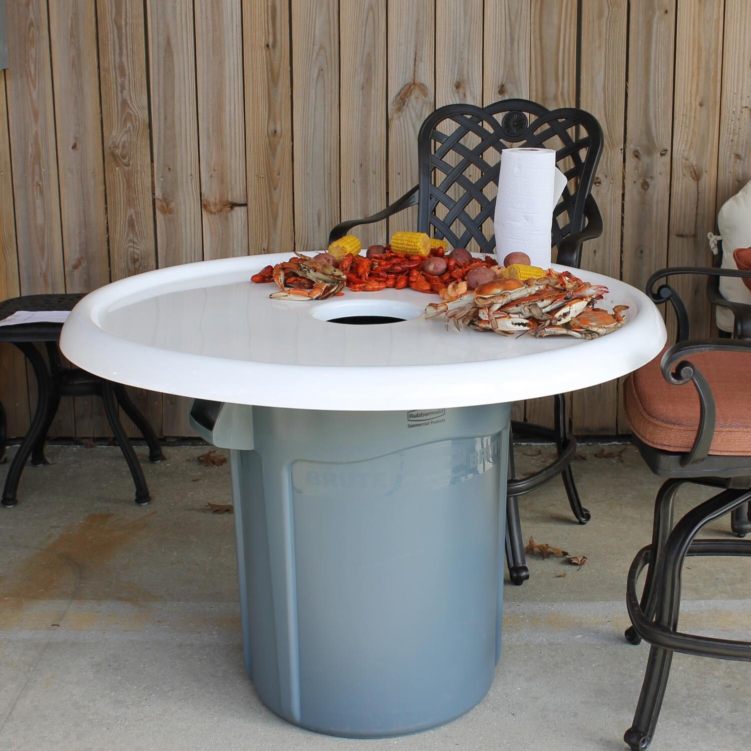 Cajun Crawfish Table-With Food (Shown trash can not included) thumbnail