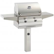 Fire Magic Choice C430i 24-Inch Natural Gas Grill On In-Ground Post - C430s-1T1N-G6
