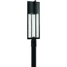 Hinkley Lighting Shelter One Light 28-Inch Dark Sky Outdoor Post Light - Black - 1321BK