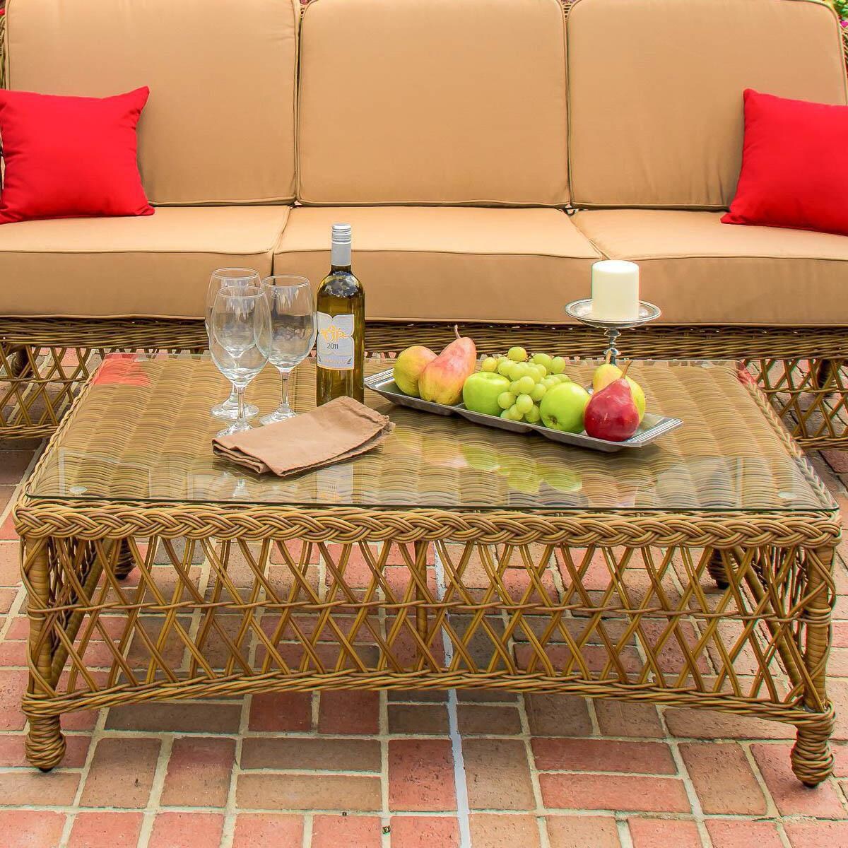 Everglades Resin Wicker Coffee Table By Lakeview Outdoor Designs thumbnail