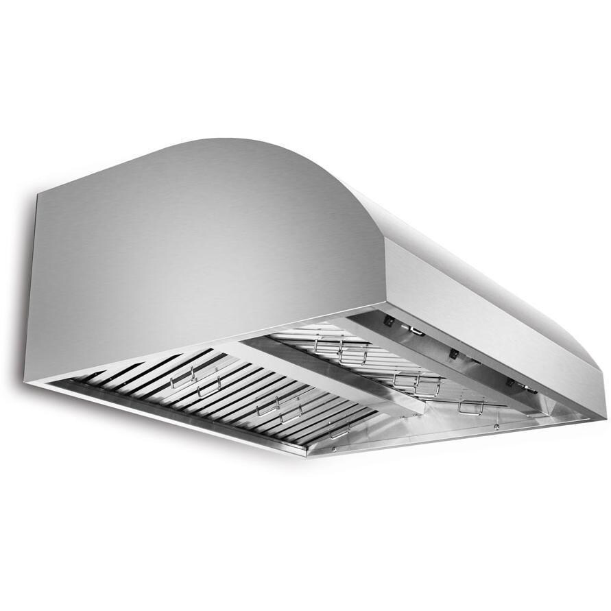 Blaze - BLZ-42-VHOOD - 42-Inch Stainless Steel 2000 CFM Outdoor Vent Hood - Angled View thumbnail