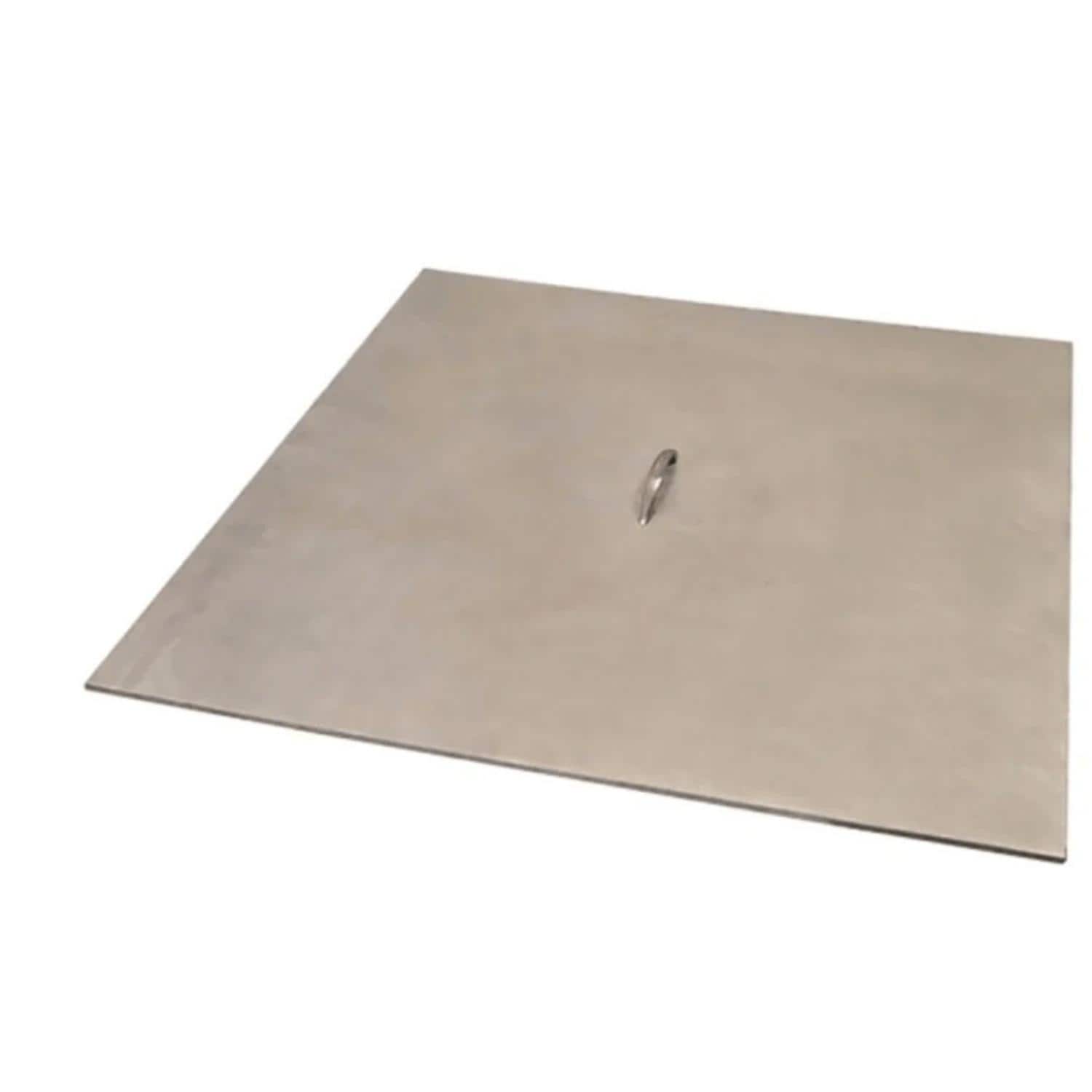 Warming Trends 32-in Square Single Handle Aluminum Fire Pit Cover For 30-in Openings