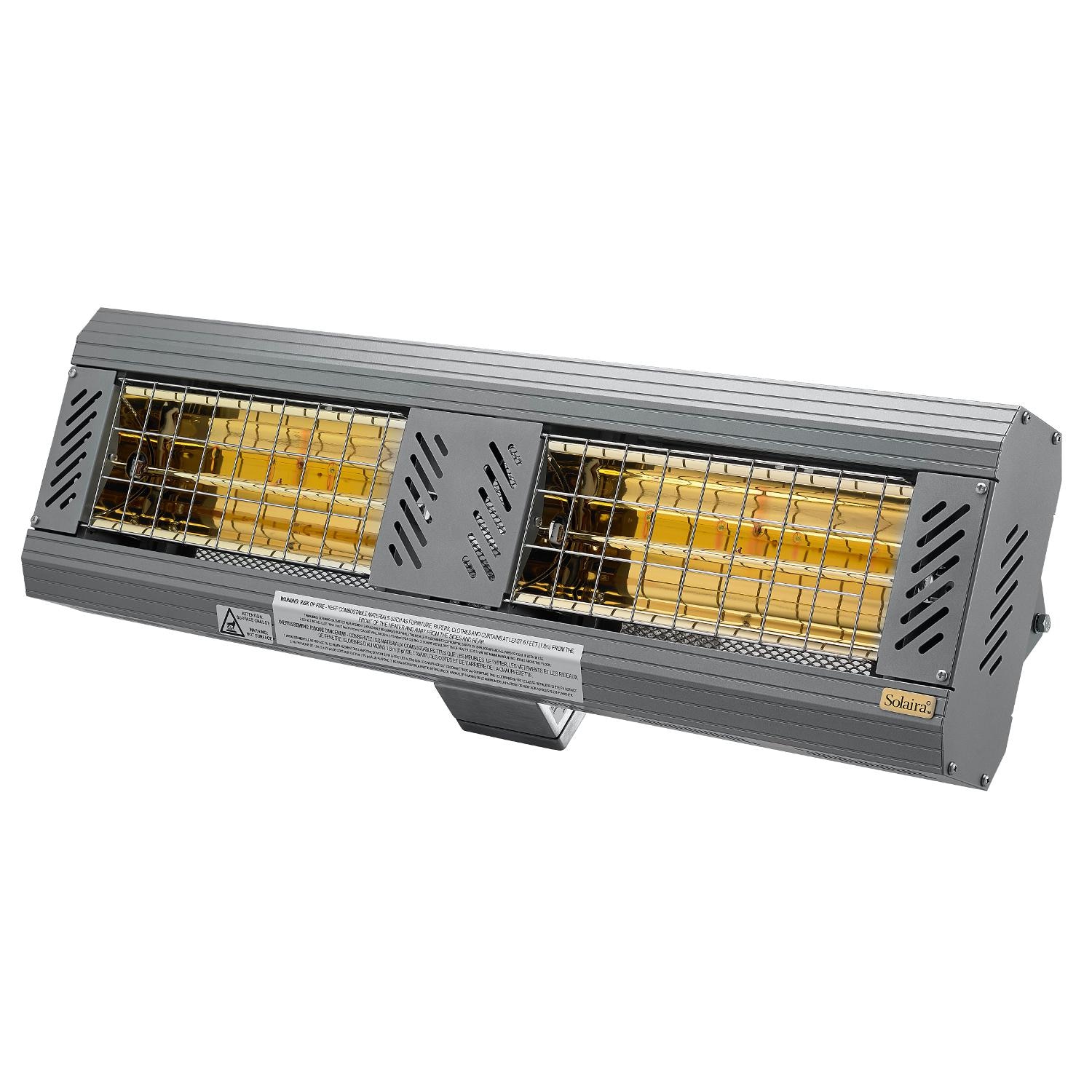 Solaira Icr Series Electric 34 2 4 Inch Patio Heater H2 3000 Solaira Icr Series Electric 34 2 4 Inch Patio Heater H2 3000 Watts 208 240v Gray Bbqguys