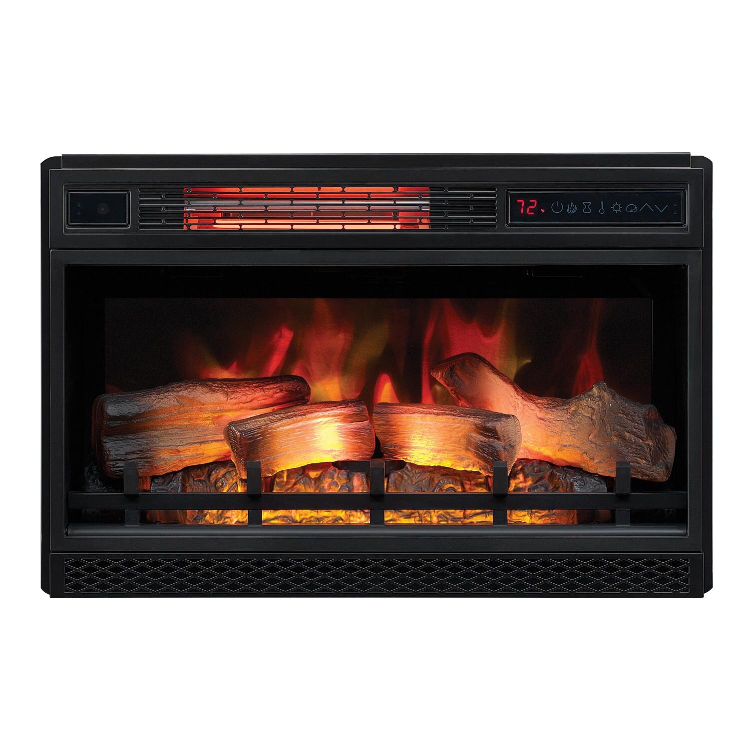 Classicflame Spectrafire 26 Inch 3d Infrared Quartz Electric Classicflame Spectrafire 26 Inch 3d Infrared Quartz Electric Fireplace Insert With Safer Plug And Sensor 26ii042fgl Bbqguys