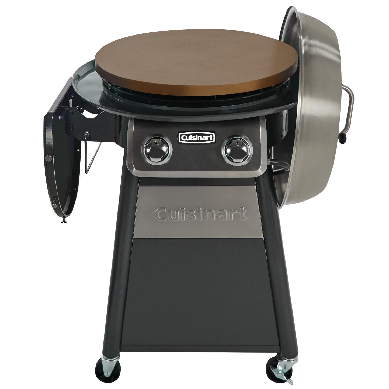 Cuisinart CGG-888 360 Degree Griddle Cooking Center - Folded Side Shelf thumbnail
