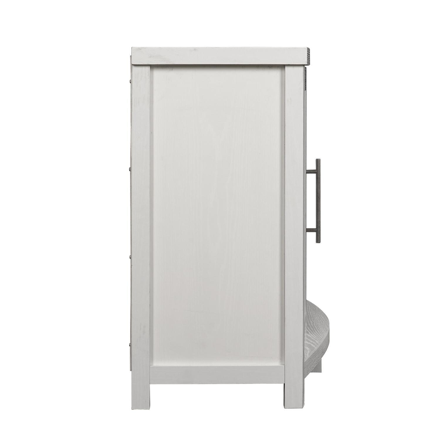 ClassicFlame Rossville TV Stand With Electric Fireplace Pure White