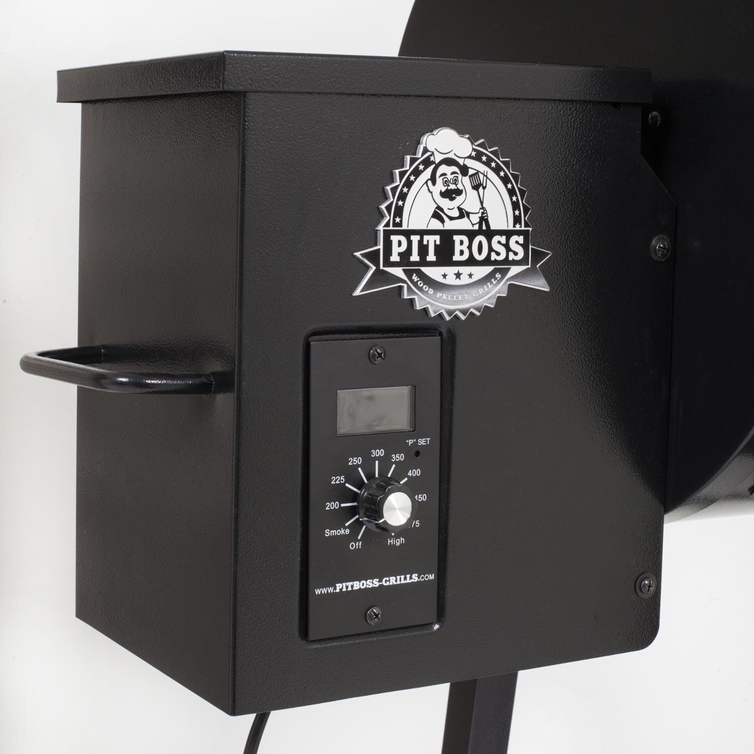 Pit Boss - 71340 - 340 Sq. Inch Wood Pellet Grill - Hopper Closeup thumbnail