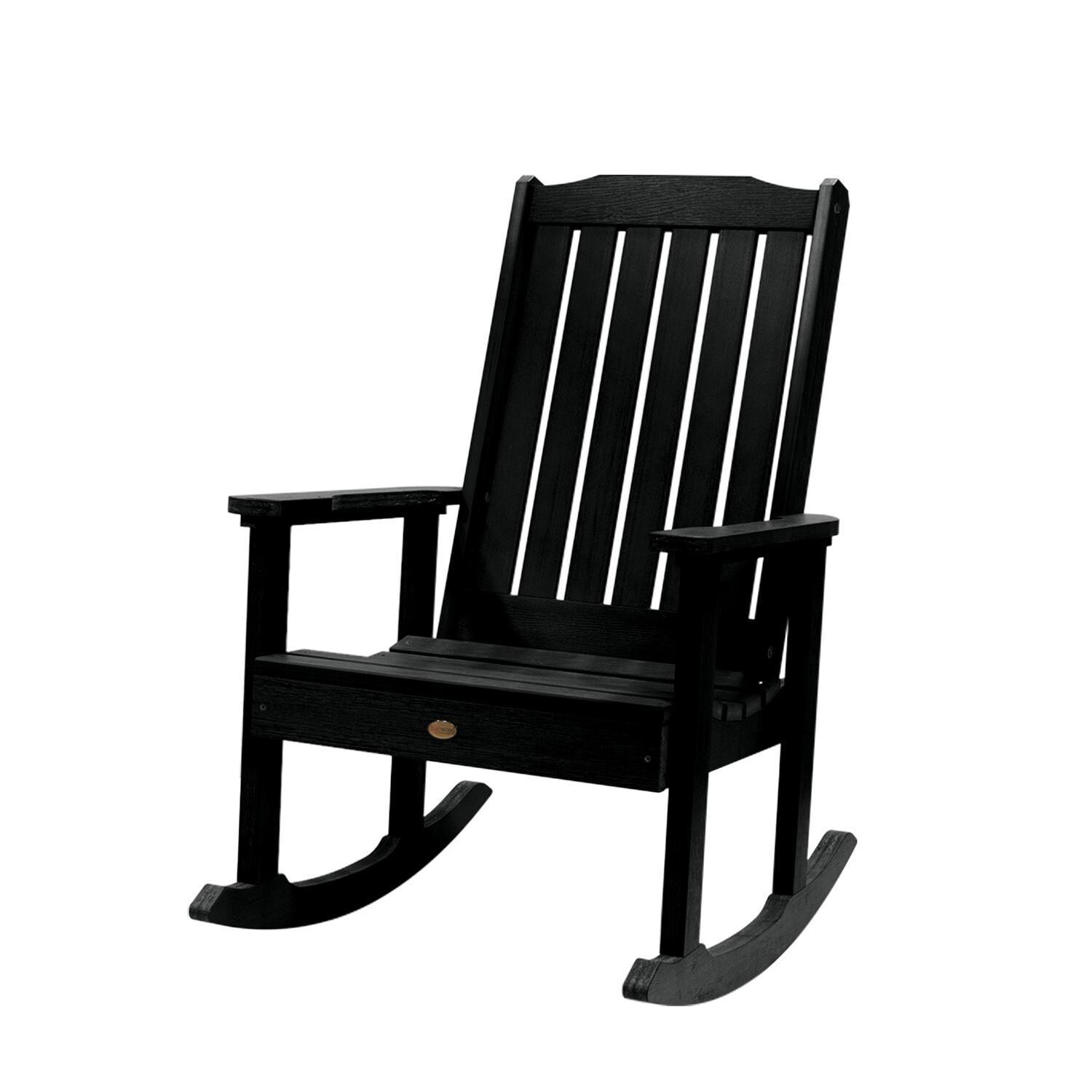 Lakeview Hart Lane Rocking Chair - Black - White Background thumbnail