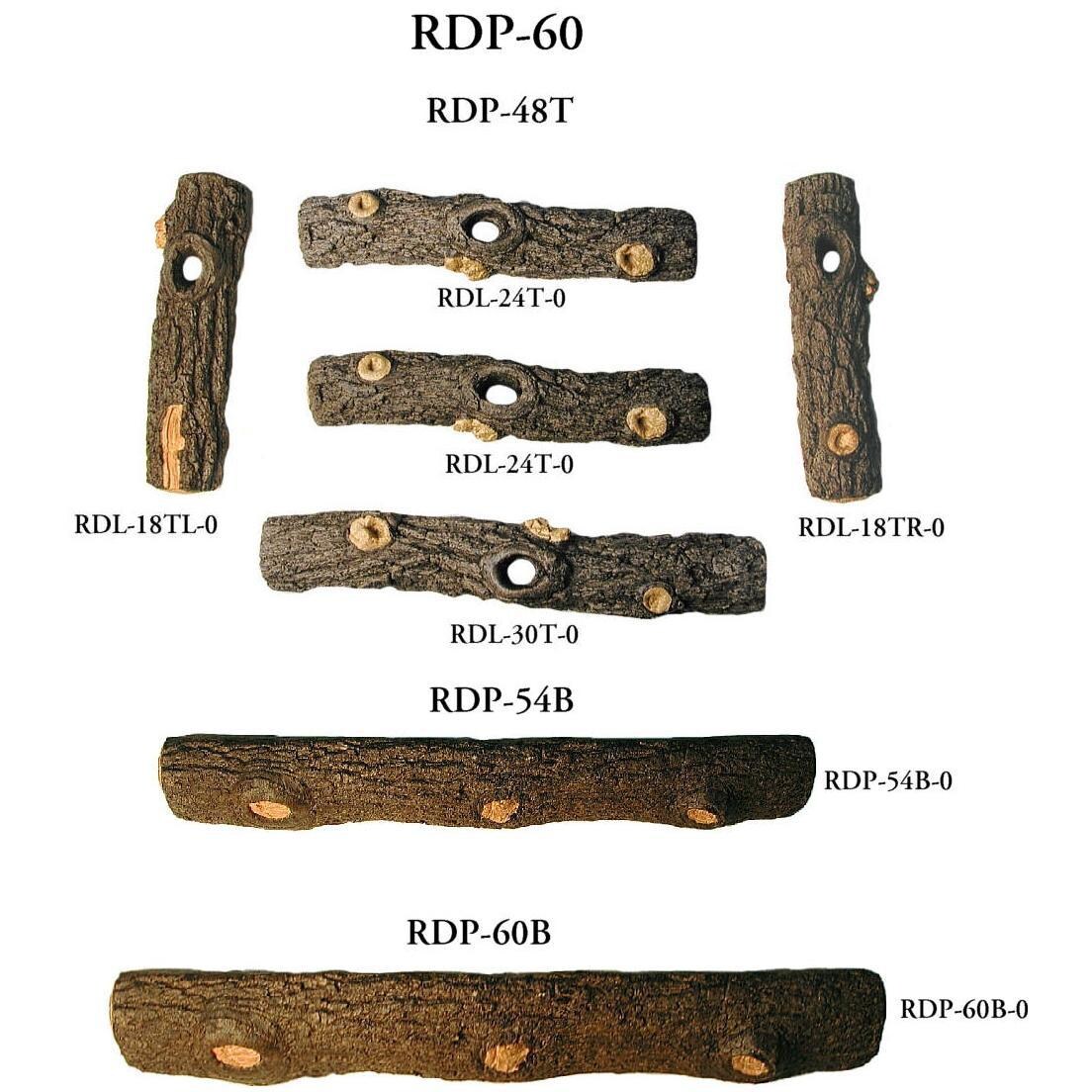 Peterson Real Fyre Golden Oak Designer Plus Log Breakdown  thumbnail