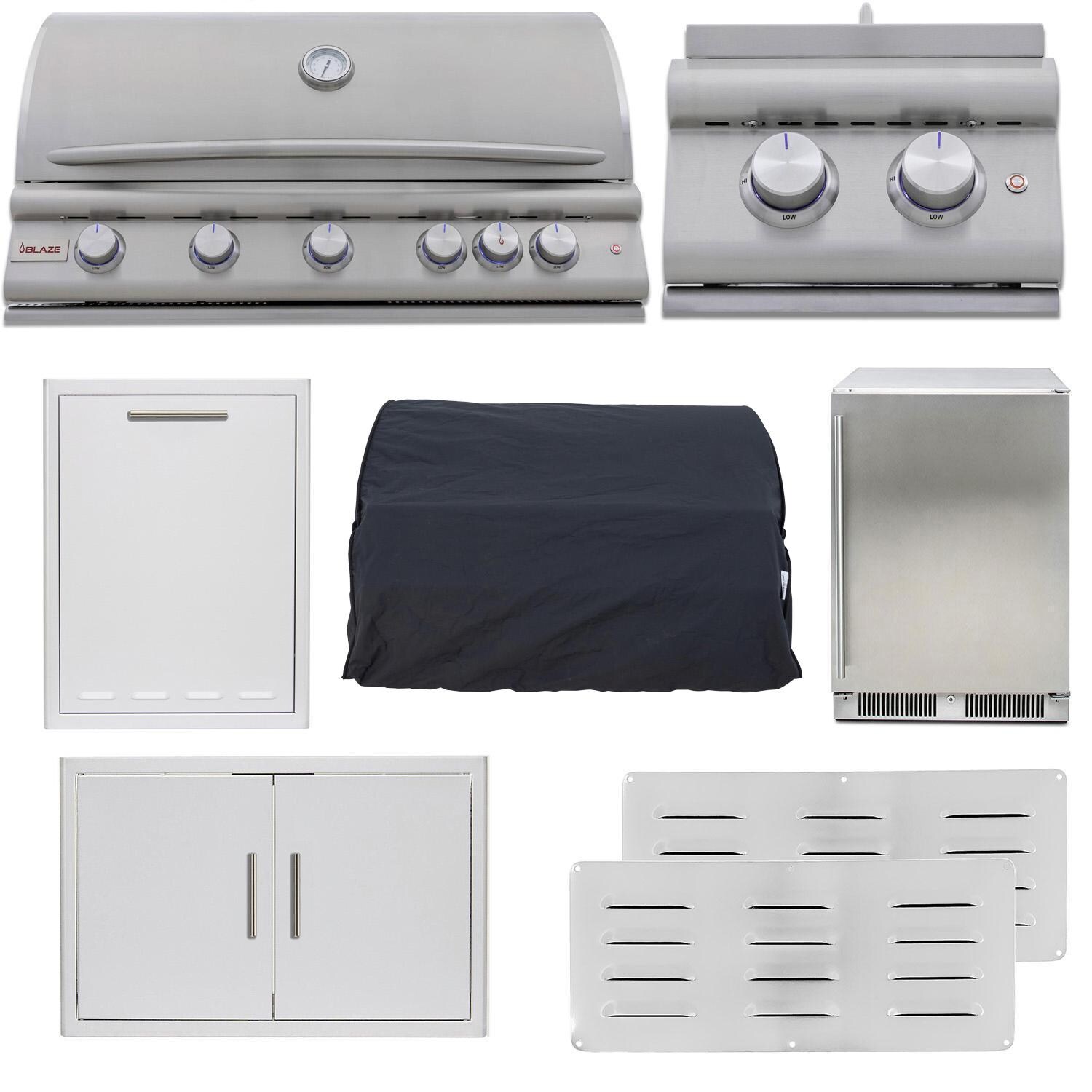 Blaze LTE+ 8 Pc 40-in Propane Outdoor Kitchen Package