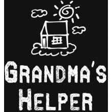 Attitude Aprons Grandmas Helper Childrens Apron image