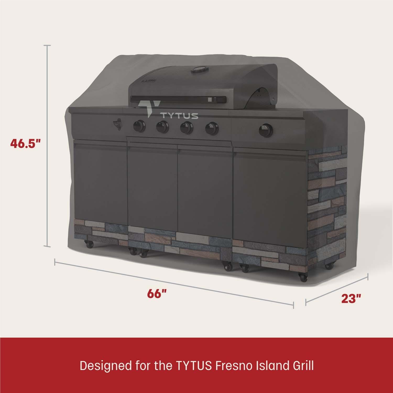 TYTUS TYT-ACC-ISC Fresno Island Grill Cover - Dimensional thumbnail