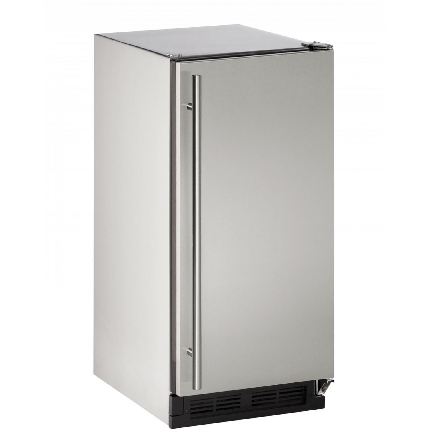 ULine 1000 Series 15Inch 60 Lb. BuiltIn Ice Maker With Gravity Drain Stainless Steel U