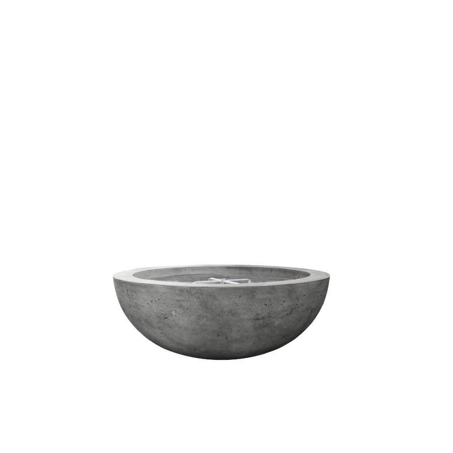 Prism Hardscapes Moderno 4 48-Inch Natural Gas Round Fire Bowl - Pewter - PH-404-4NG image