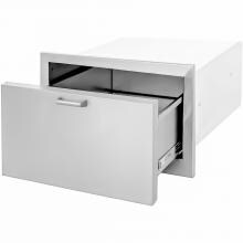 BBQGuys.com Sonoma Raised Series 30 X 15-Inch Stainless Steel Single Access Drawer image