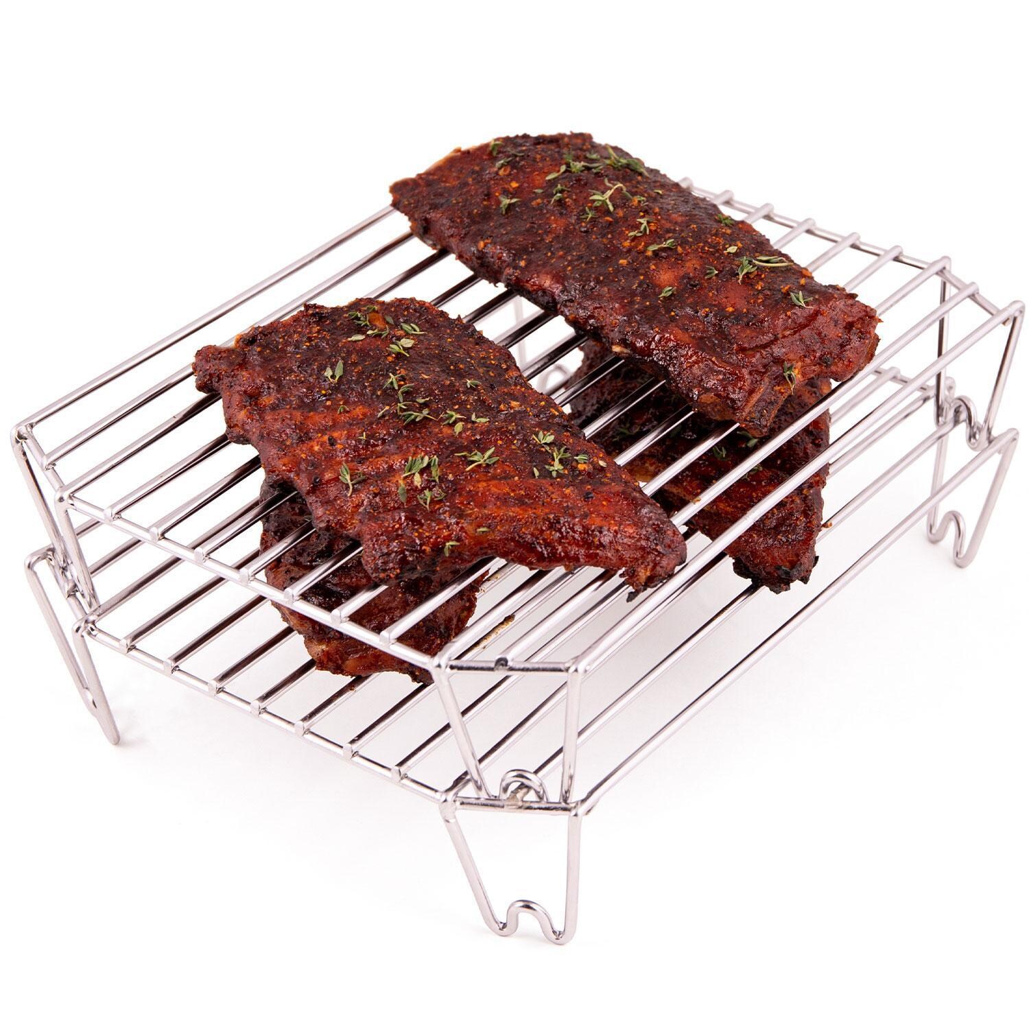 Broil King 63110 Stack-A-Rack - Ribs - White Background thumbnail