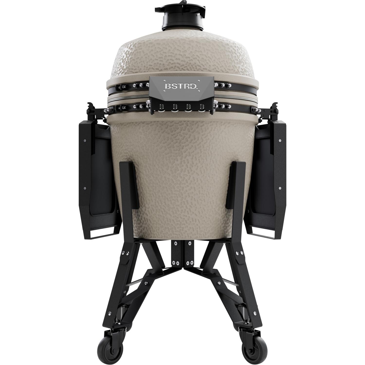 BSTRD.PRO BP301D-USA Large Complete Kamado Grill in Desert Sand - Back - White Background thumbnail