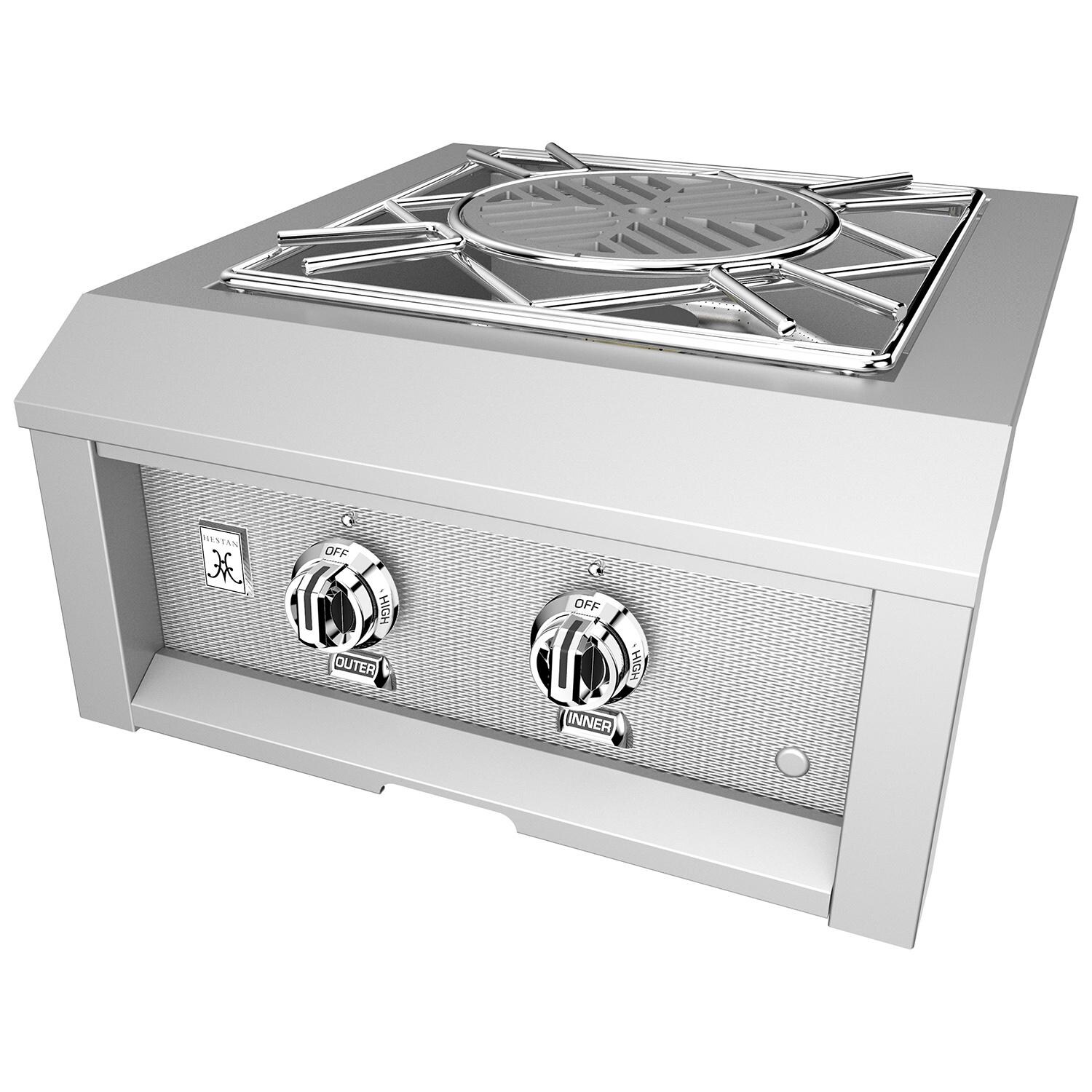 Hestan Built-In Power Burner - Natural Gas - Steeletto - AGPB24-NG-SS thumbnail