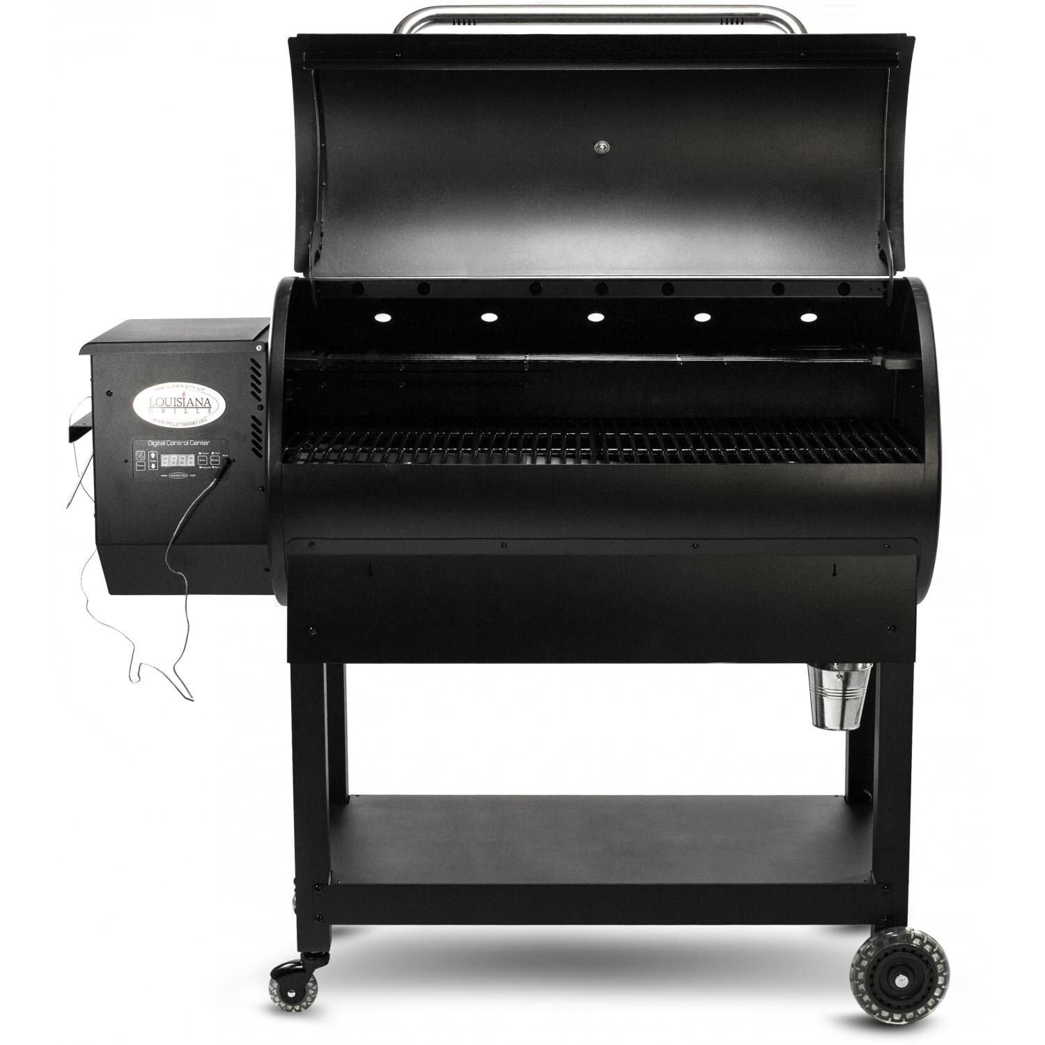 Louisiana Grills LG1100 Pellet Grill On Cart - Lid Open thumbnail