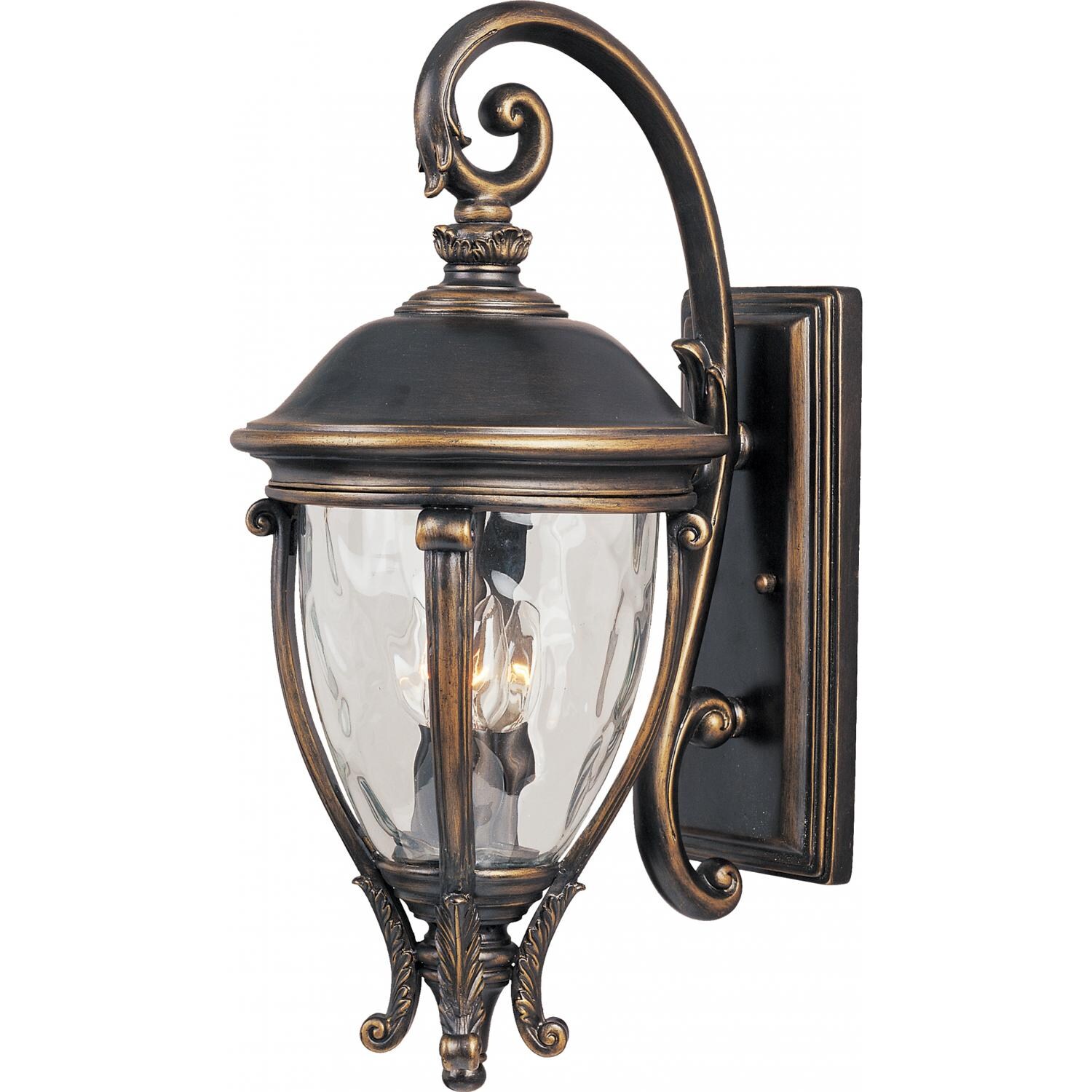 Maxim Camden VX 41425WGGO 60W 24-Inch Three Light Outdoor Wall Light - Golden Bronze thumbnail