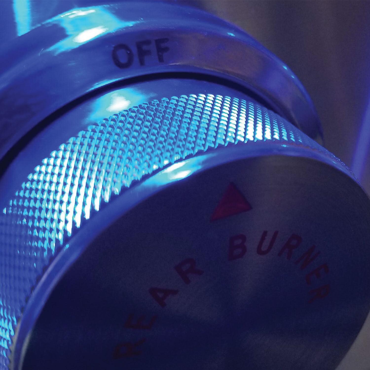 XO Appliance Pro-Grade 42-in 4 Burner Propane Grill w/ Rotisserie Burner - LED Knobs - Detail thumbnail