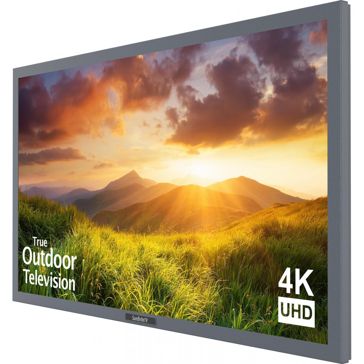 SunBriteTV Signature Series 43-Inch 4K LED Outdoor UHDTV - Silver - SB-S-43-4K-SL - Angle thumbnail