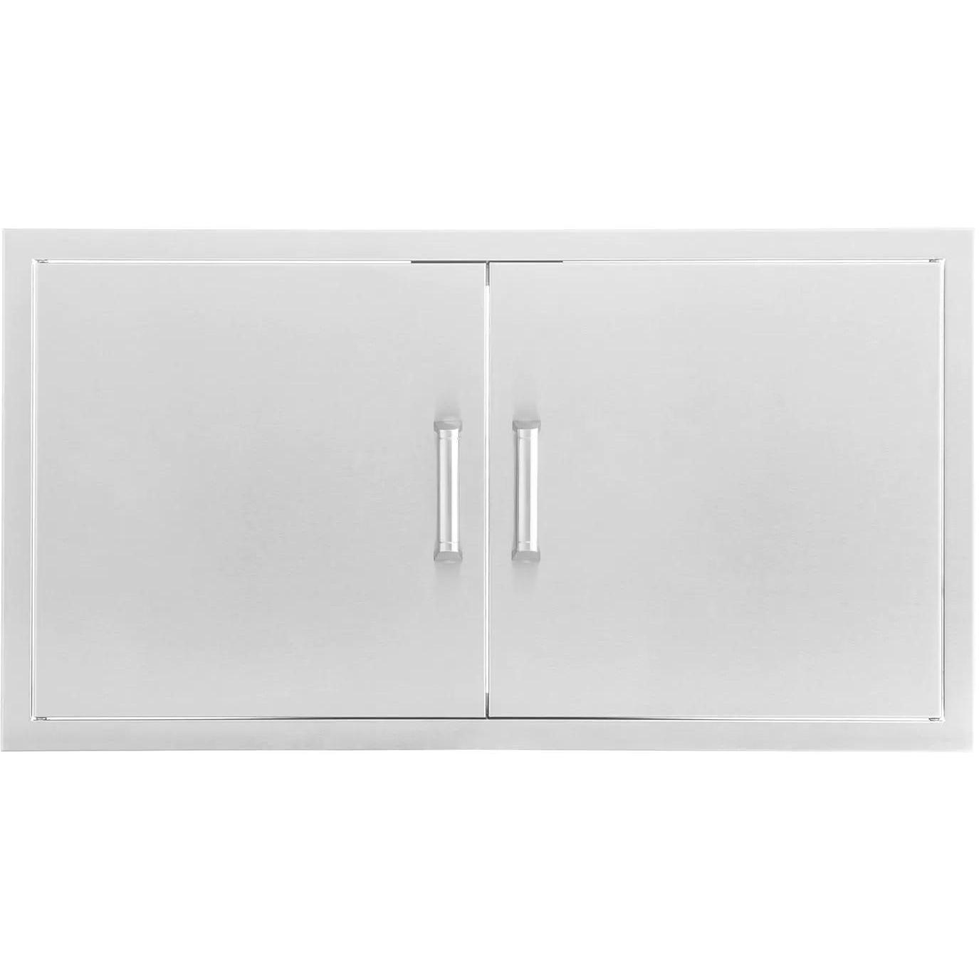 BBQGuys Signature 40-Inch Stainless Steel Double Access Door - Contempo