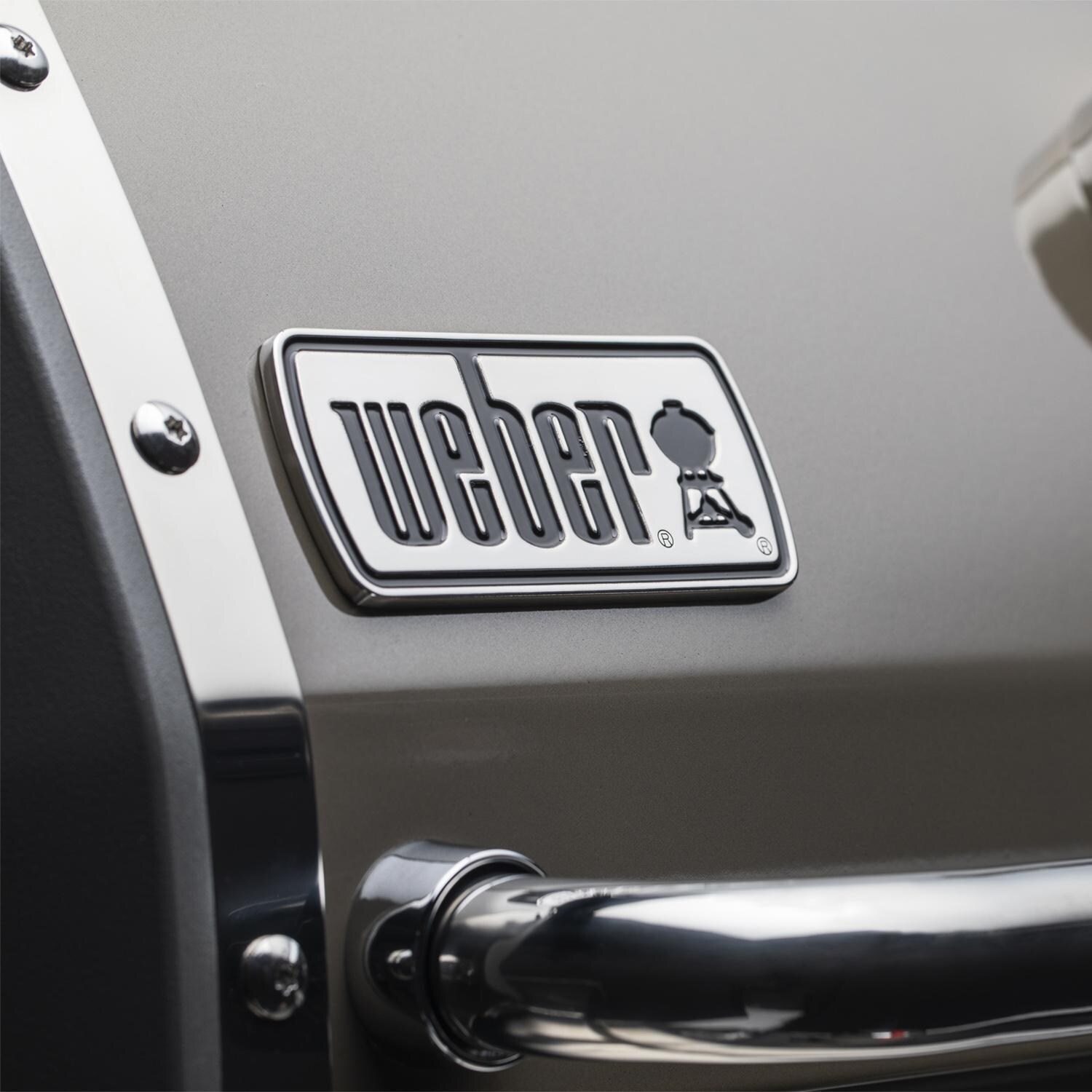 Weber Genesis II 61052001 E-330 Propane Gas Grill - Smoke (2019) - Smoke Color Porcelain-Enameled Finish Lid thumbnail