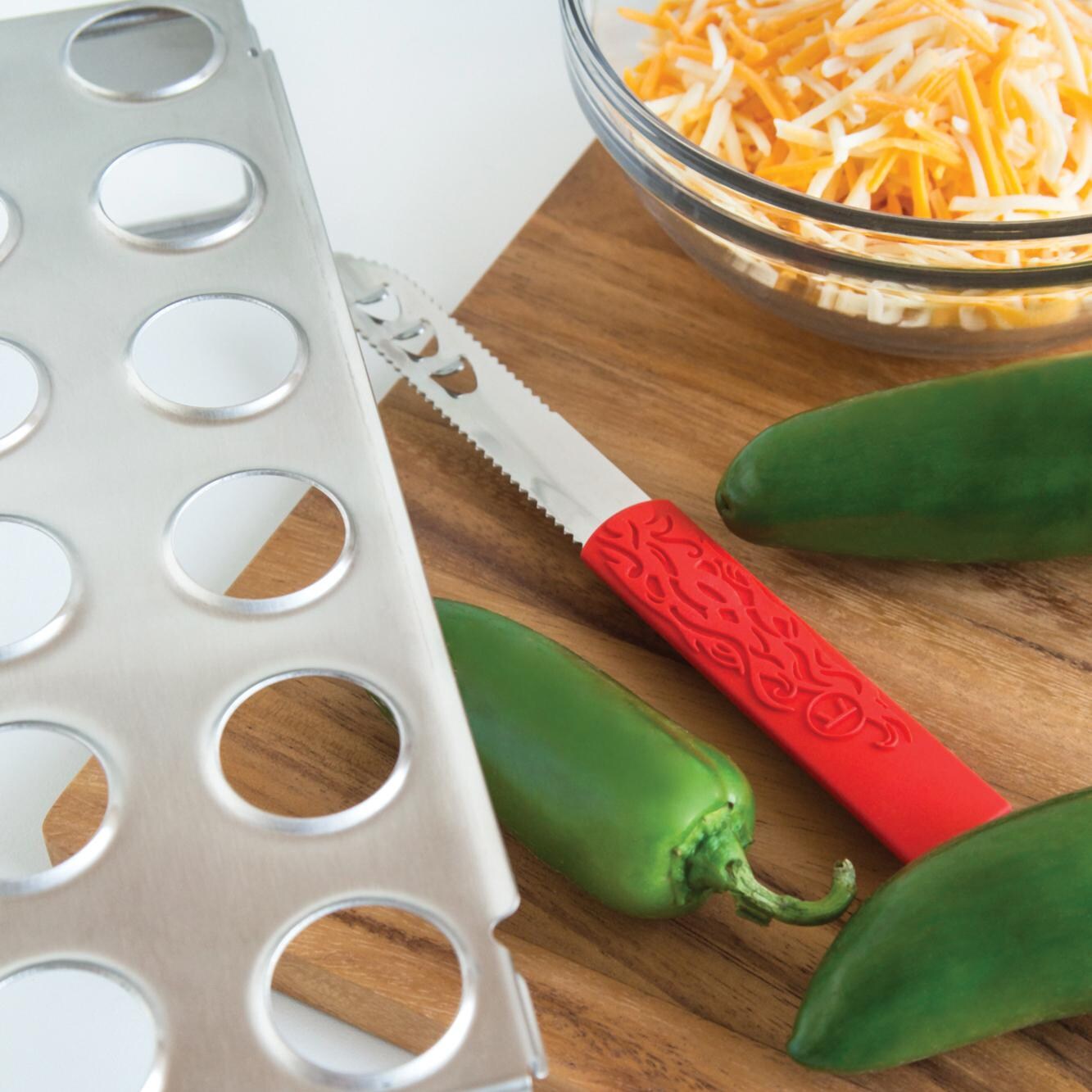 Outset 76446 Jalapeno Corer & Roaster - Mise En Place thumbnail