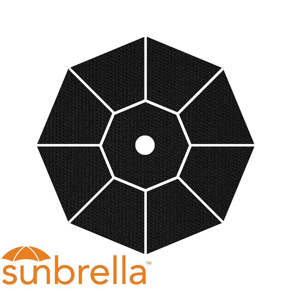 Black Sunbrella Fabric thumbnail