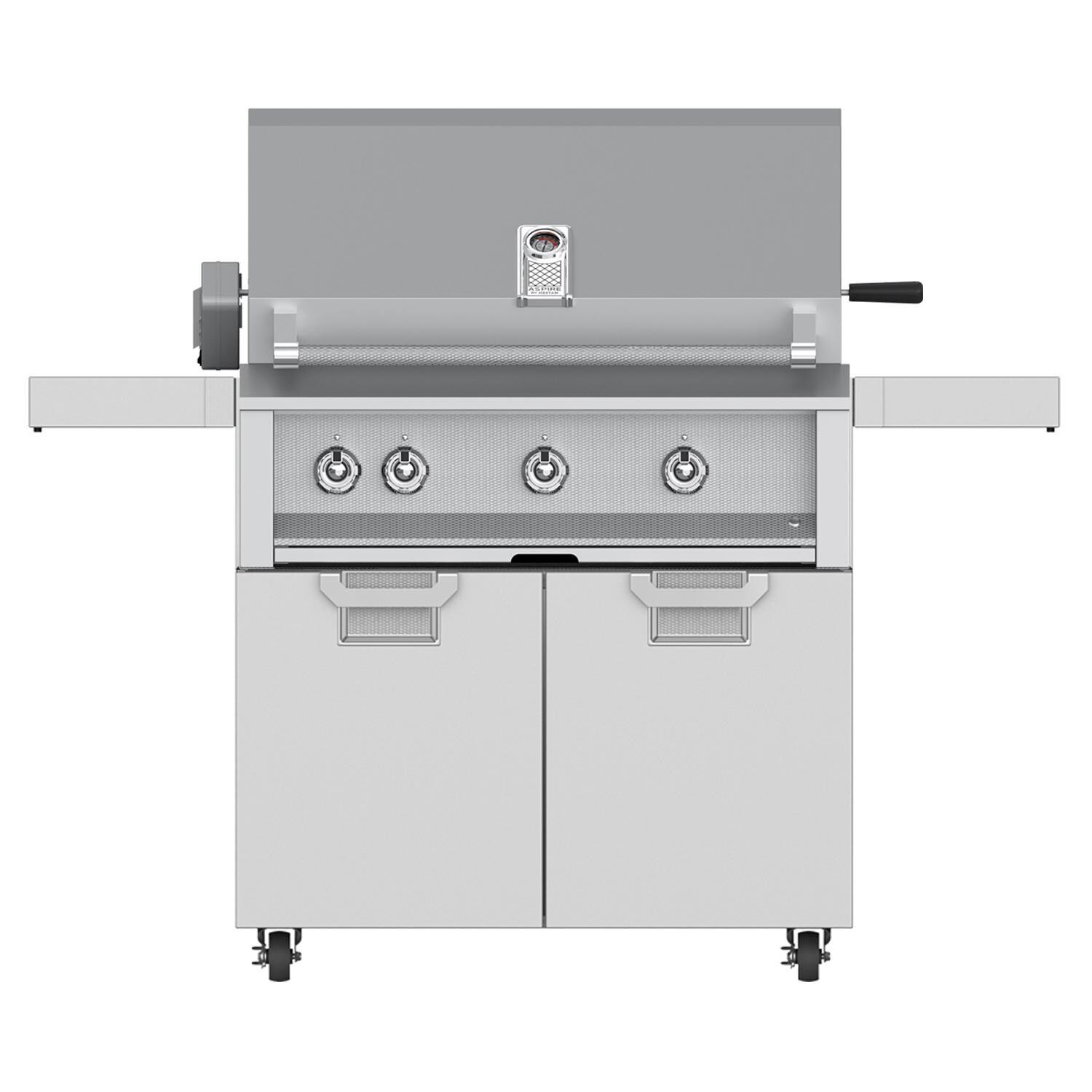 Aspire By Hestan 36-in Natural Gas Grill With Sear Burner & Rotisserie - Steeletto