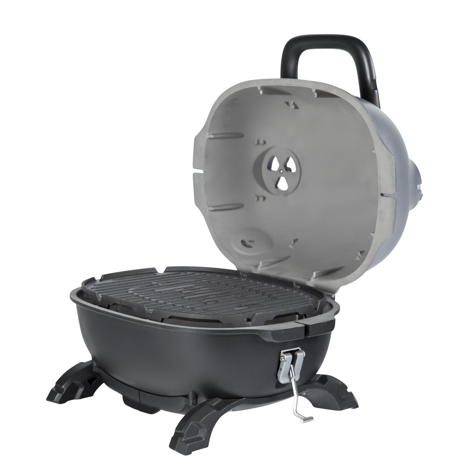 PK Grills PK200-SFL PKGO Grill & Smoker W/ Flip Kit - Hood Open thumbnail