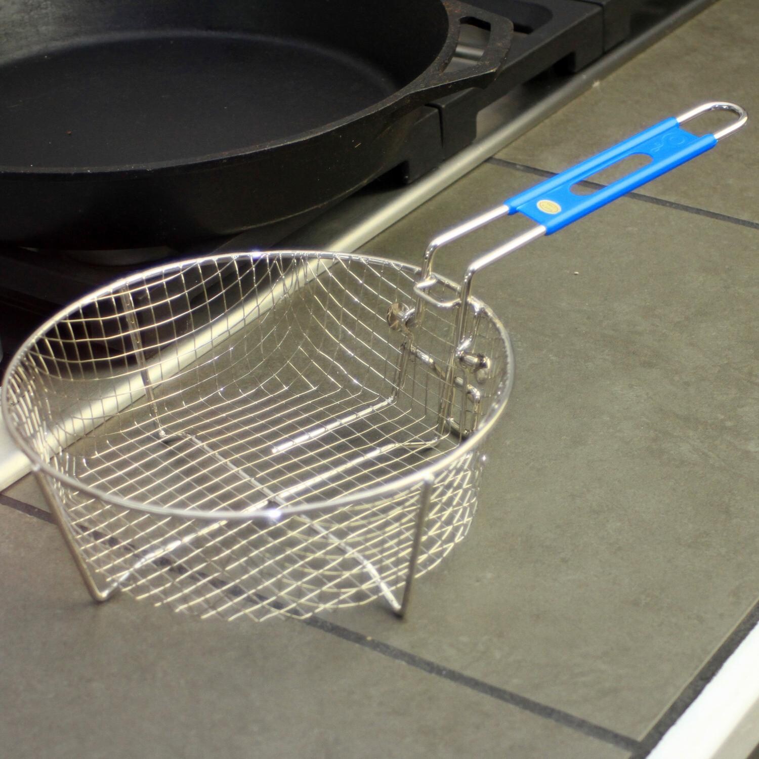 Lodge Deep Fry Basket, 10.5 Inch - Lifestyle View thumbnail