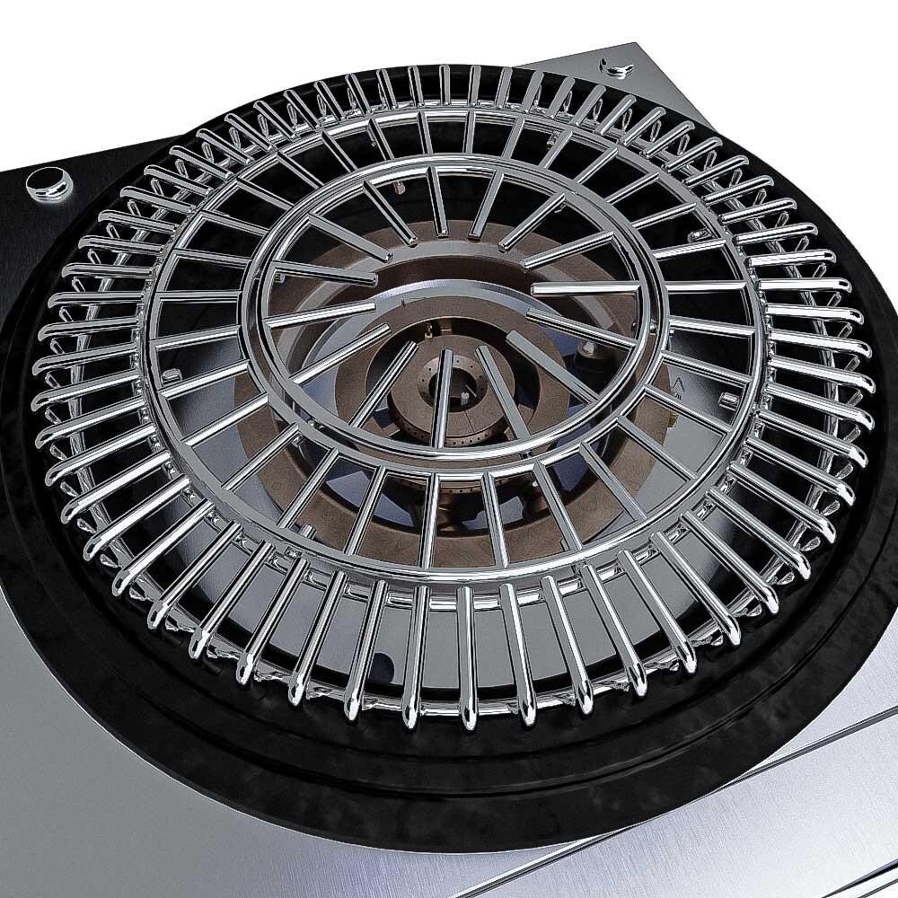 Sunstone SUN24PCB-PB-NG 24 Inch Power Cirque "Flat-Top Griller" - Cooking Grate Detail thumbnail