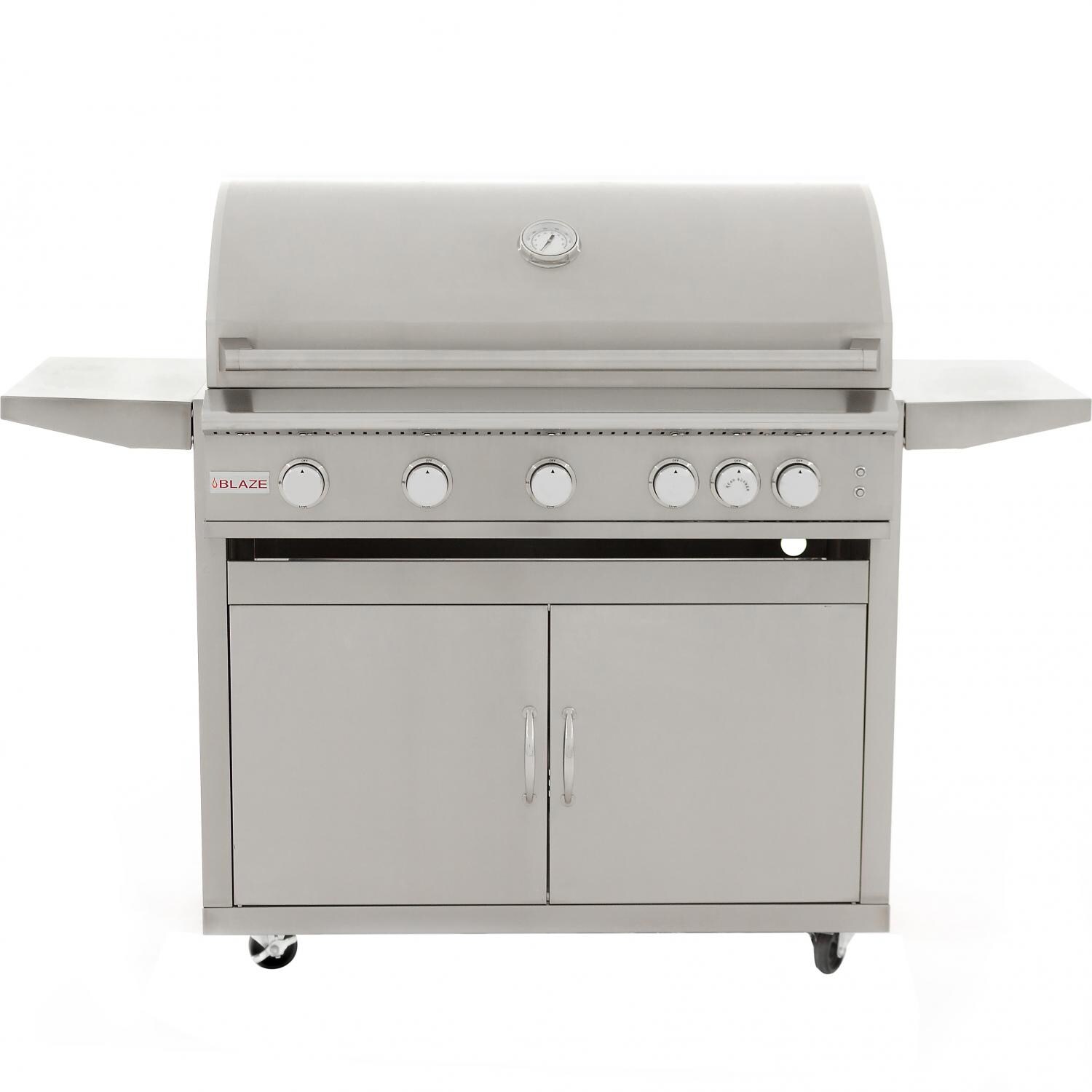 Blaze Limited Edition 40-Inch 5-Burner Freestanding Gas Grill With Rear Infrared Burner - Front View thumbnail