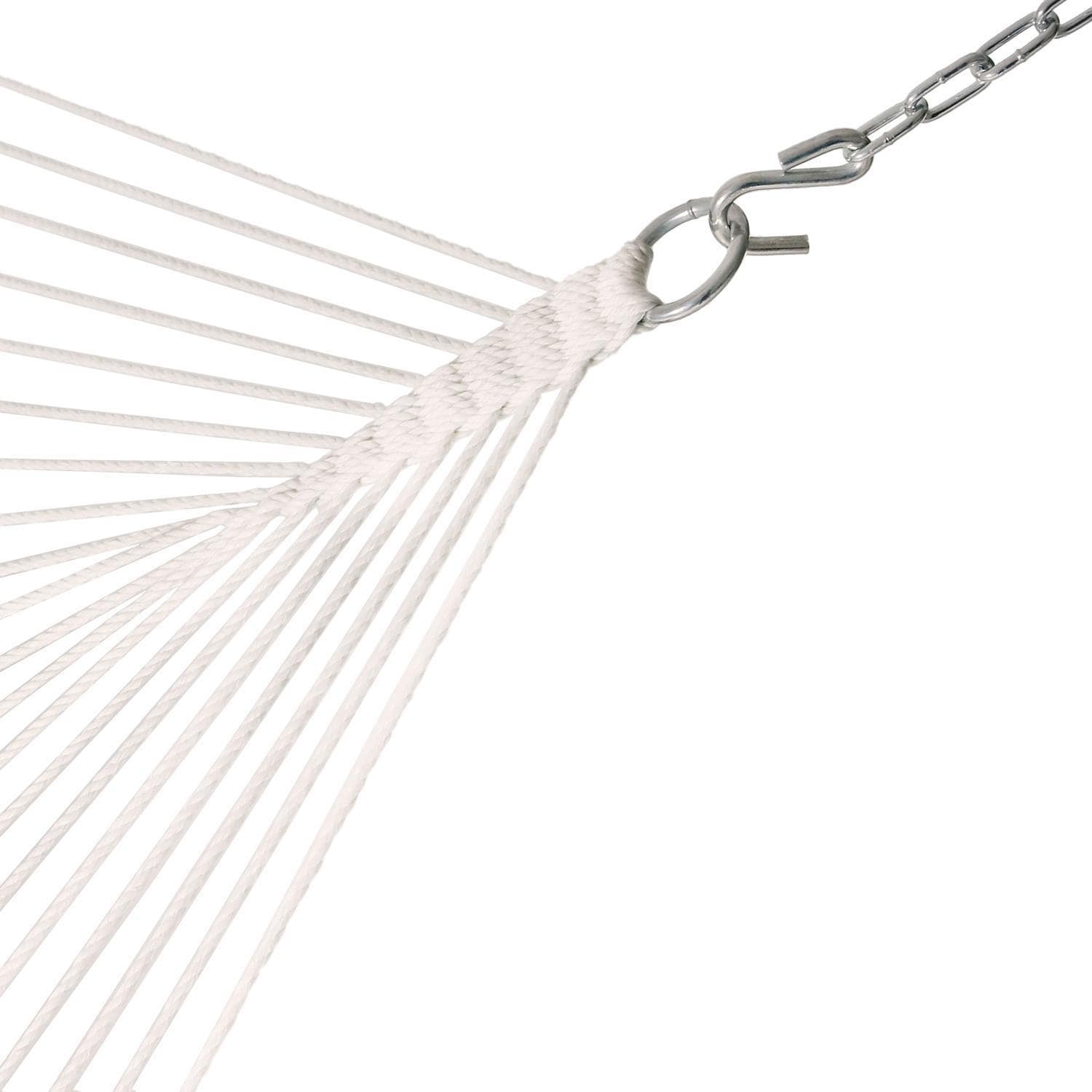 Ultimate Patio Quilted Double Hammock w/ 12-Foot Stand - Ocean Isle - Hook Detail thumbnail